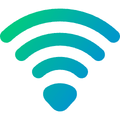 Wifi Signal Full Icon from Flex Gradient Set