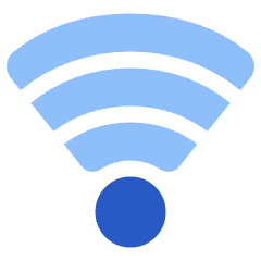 Wifi Signal Full Icon from Plump Flat Set