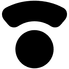 Wifi Signal Low Icon from Plump Solid Set