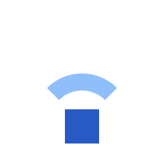Wifi Signal Low Icon from Sharp Flat Set
