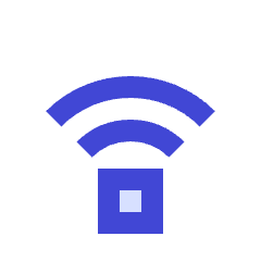 Wifi Signal Medium Icon from Sharp Duo Set