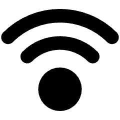 Wifi Signal Medium Icon from Core Remix Set