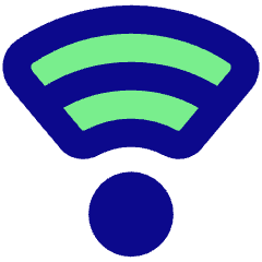 Wifi Signal Medium Icon from Plump Pop Set