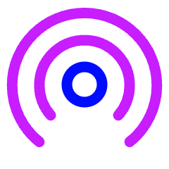 Wifi Tethering Icon from Plump Neon Set