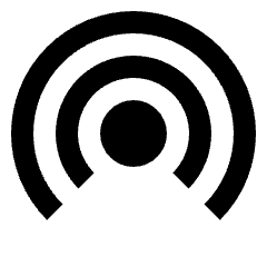 Wifi Tethering Icon from Sharp Solid Set