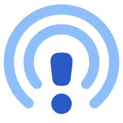 Wifi Tethering Error Icon from Plump Flat Set