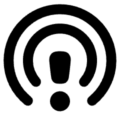 Wifi Tethering Error Icon from Plump Solid Set