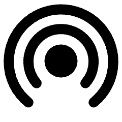 Wifi Tethering Icon from Plump Solid Set