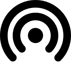 Wifi Tethering Icon from Core Solid Set