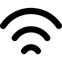 Wifi Icon from Micro Line Set