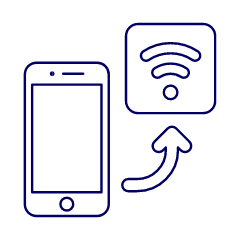 Wifi Signal Illustration from UX Line Set