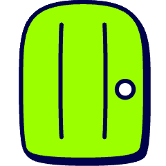 Door Icon from Stickies Duo Set