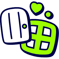 Door Window Icon from Stickies Duo Set