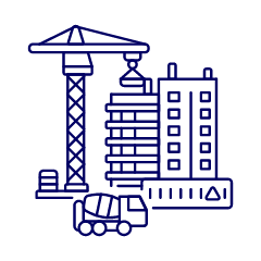 Apartment Building Illustration from UX Line Set