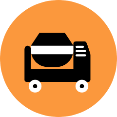 Cement Mixer Icon from Kameleon Pop Set