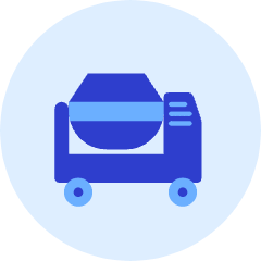 Cement Mixer Icon from Kameleon Duo Set
