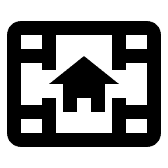 Construction Blueprint 1 Icon from Nova Solid Set