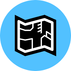 Construction Blueprint Icon from Kameleon Pop Set