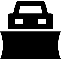 Construction Grader Truck Icon from Nova Solid Set