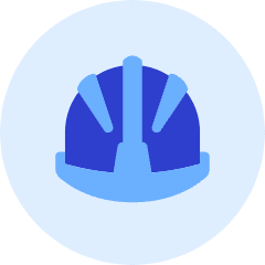 Construction Helm Icon from Kameleon Duo Set