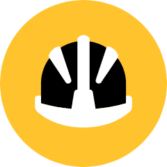 Construction Helm Icon from Kameleon Pop Set