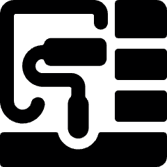 Construction Paint Icon from Ultimate Bold Set