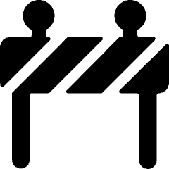 Construction Sign Icon from Ultimate Bold Set