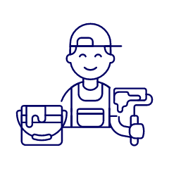 House Painter 5 Illustration from UX Line Set
