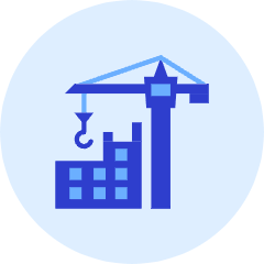 Tower Crane Icon from Kameleon Duo Set