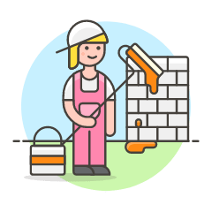Wall Painter 4 Illustration from UX Colors Set