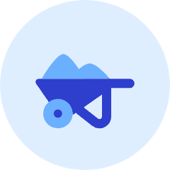 Wheelbarrow Icon from Kameleon Duo Set