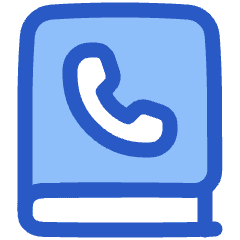 Contact Phonebook 2 Icon from Plump Duo Set