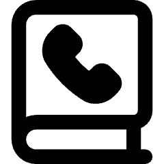 Contact Phonebook 2 Icon from Core Remix Set