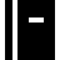 Contact Phonebook Icon from Sharp Solid Set