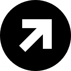 Line Arrow Diagonal Upper Right Square Icon from Sharp Solid Set