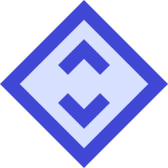 Line Arrow Expand Vertical Diamond Icon from Sharp Duo Set
