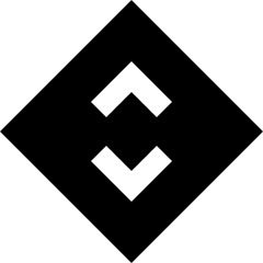 Line Arrow Expand Horizontal Diamond Icon from Sharp Solid Set