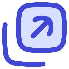 Line Arrow Expand Window 2 Icon from Flex Duo Set