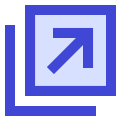 Line Arrow Expand Window 2 Icon from Sharp Duo Set