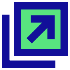 Line Arrow Expand Window 2 Icon from Sharp Pop Set