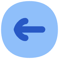 Line Arrow Left Circle 1 Icon from Flex Flat Set
