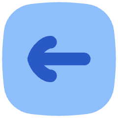 Line Arrow Left Square Icon from Flex Flat Set