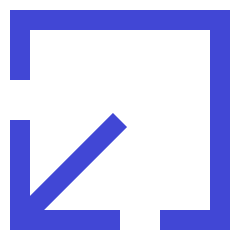 Line Arrow Minimize Window 1 Icon from Sharp Duo Set