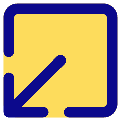 Line Arrow Minimize Window 1 Icon from Core Pop Set