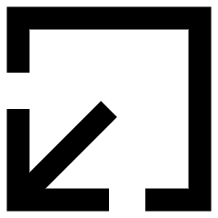 Line Arrow Minimize Window 1 Icon from Sharp Remix Set