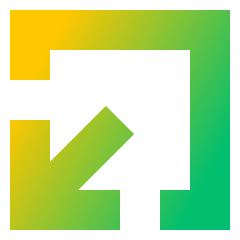Line Arrow Minimize Window 1 Icon from Sharp Gradient Set