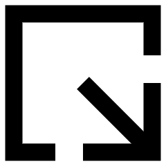 Line Arrow Minimize Window 2 Icon from Sharp Remix Set