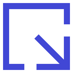 Line Arrow Minimize Window 2 Icon from Sharp Duo Set