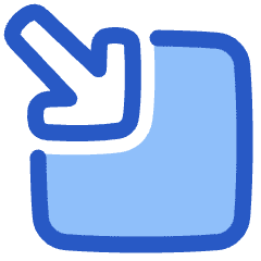 Line Arrow Minimize Window 3 Icon from Plump Duo Set