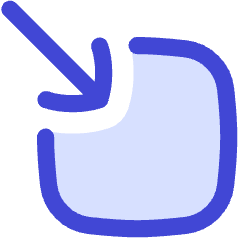 Line Arrow Minimize Window 3 Icon from Flex Duo Set